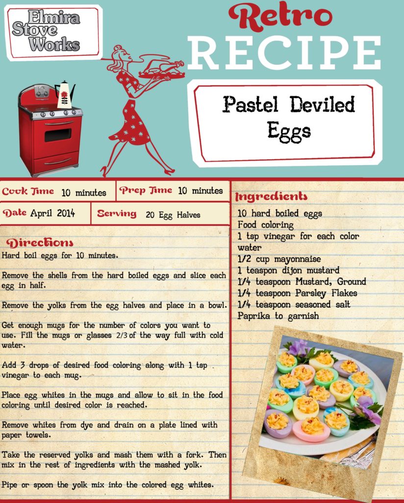 Pastel Deviled Eggs