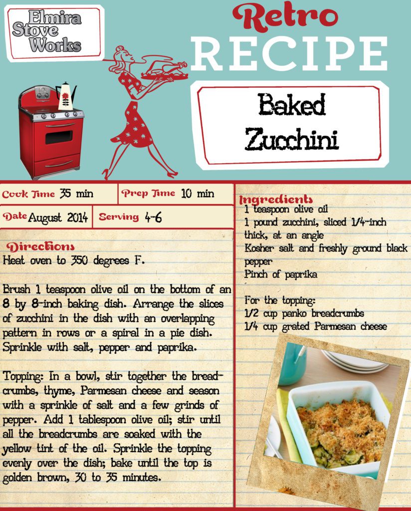 Baked Zucchini Recipe