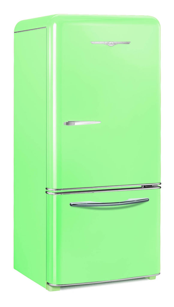 1950 mintgreen fridge