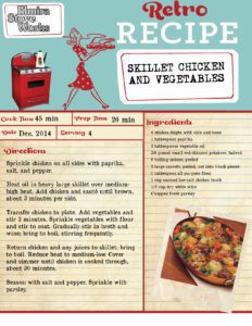Skillet Chicken and Vegetables Recipe