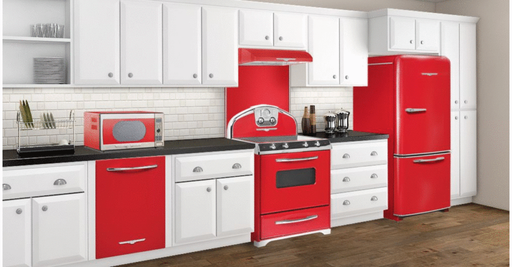 red Kitchen Design
