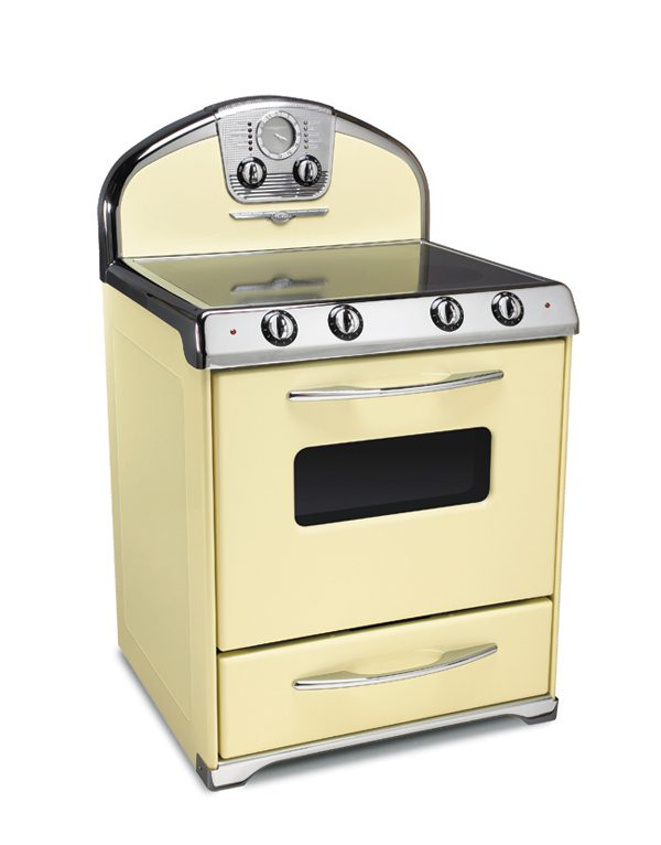 Yellow stove